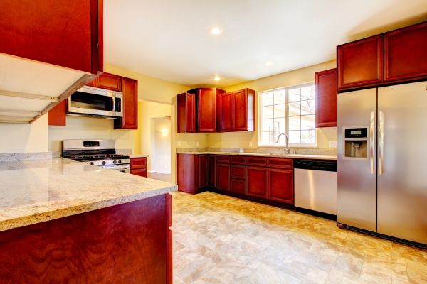 Cherry Kitchen Cabinet Service in Little Elm