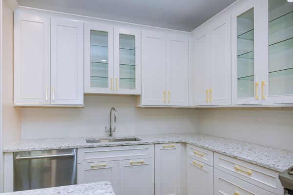Wood Cabinet Installation in Little Elm